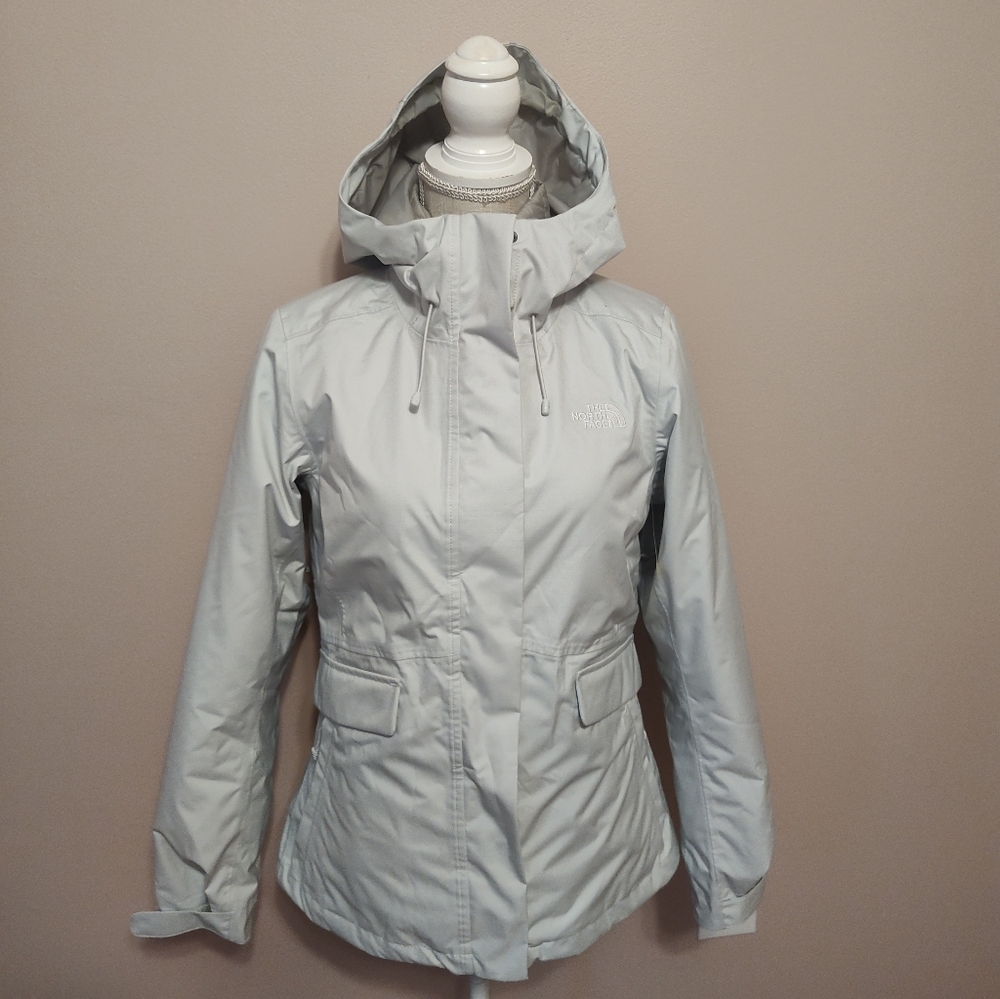 The North Face Women's Light Gray Ski Snow Jacket